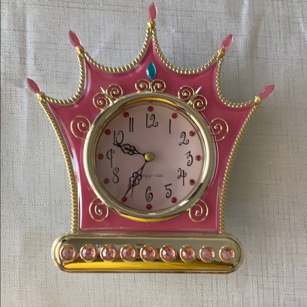 Sterling & Noble Crown Glam Wall Clock
